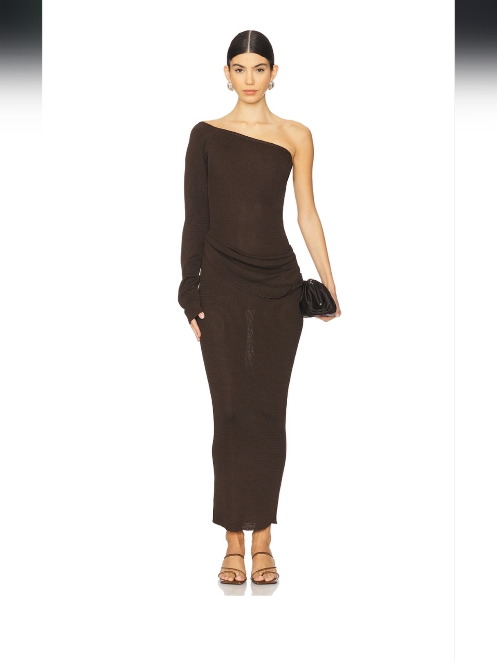 x REVOLVE Kairi Dress in Chocolate